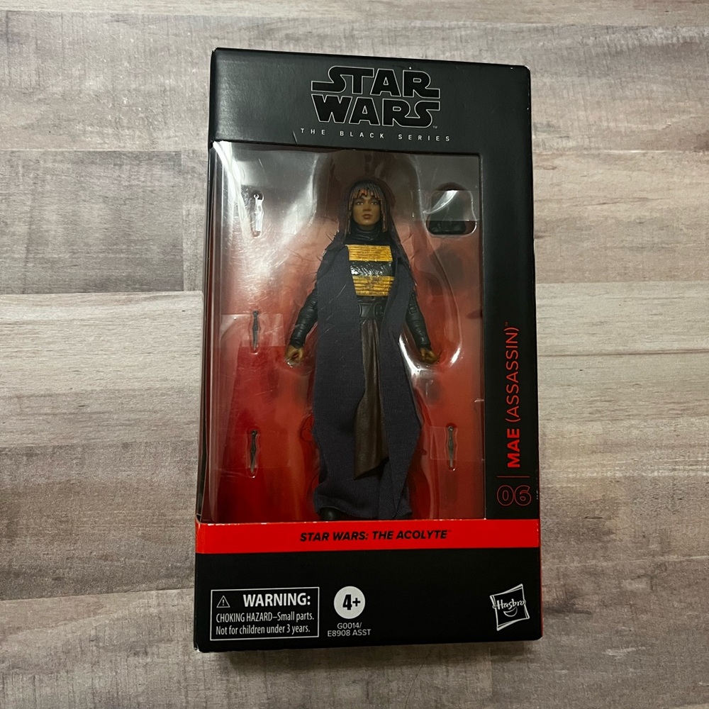 Star Wars Black Series The Acolyte Mae (Assassin) 6" Figure Hasbro NEW